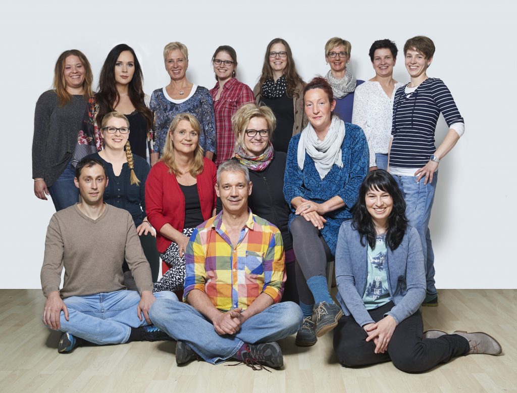 Das Team der Ergotherapiepraxis Sandra Dörr